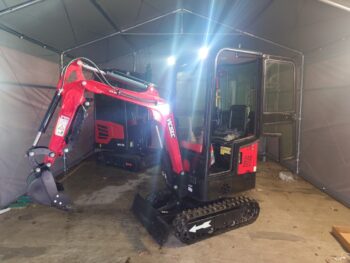 Mini koparka VICSEC VC13C-R 1300 – fabrycznie nowa, silnik 13,5 KM