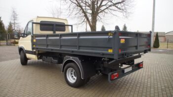 Iveco Daily * 65C18 * 3.0 * 180KM * DMC 3.5T * KAT.B * KLIMA * PODUCHY * WZMOCNIONA WERSJA * NOWY KIPPER 3-STRONNY 3.8M * WYWROT* WYWROTKA * IMPORT