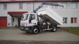 Iveco Euro Cargo 140E22K 6-cyl * DMC14T * Hds PM 8 4.2T * Przebieg 145oooKm * Mocny Kipper * Blokada Mostu * Wywrotka * Wywrot ***IMPORT***