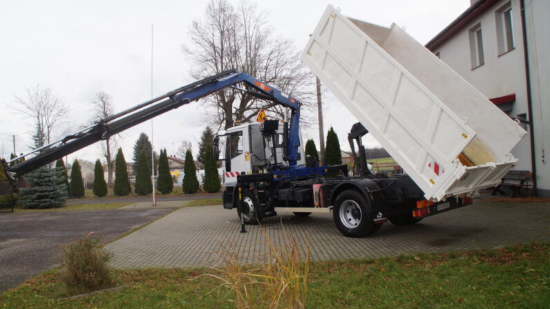 Iveco Euro Cargo 140E22K 6-cyl * DMC14T * Hds PM 8 4.2T * Przebieg 145oooKm * Mocny Kipper * Blokada Mostu * Wywrotka * Wywrot ***IMPORT***