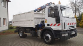 Iveco Euro Cargo 140E22K 6-cyl * DMC14T * Hds PM 8 4.2T * Przebieg 145oooKm * Mocny Kipper * Blokada Mostu * Wywrotka * Wywrot ***IMPORT***
