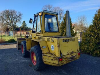 KRAMER ALLRAD 4×4 512 * Mocna łyżka + widły do palet * Silnik Deutz 4cylindry