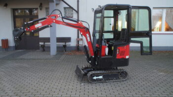 Mini koparka VICSEC VC13C-R 1300 – fabrycznie nowa, silnik 13,5 KM