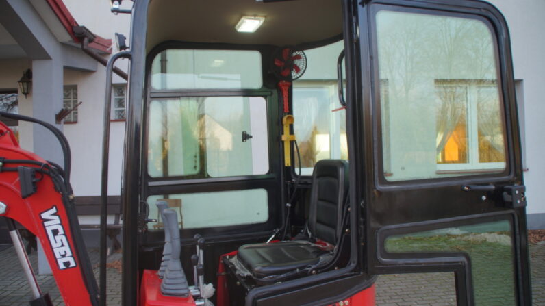 Mini koparka VICSEC VC13C-R 1300 – fabrycznie nowa, silnik 13,5 KM