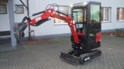 Mini koparka VICSEC VC13C-R 1300 – fabrycznie nowa, silnik 13,5 KM