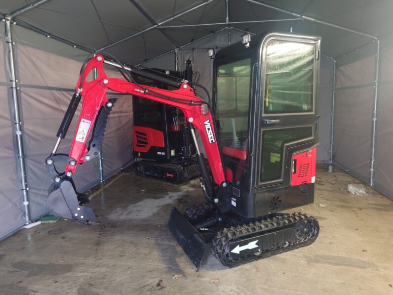 Mini koparka VICSEC VC13C-R 1300 – fabrycznie nowa, silnik 13,5 KM