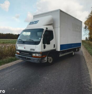 Mitsubishi Canter 3.0 (TURBO) * DMC 3.5T Kat.B * Kontener 4.2m * Winda * Możliwość montażu nowej wywrotki * Sprowadzony