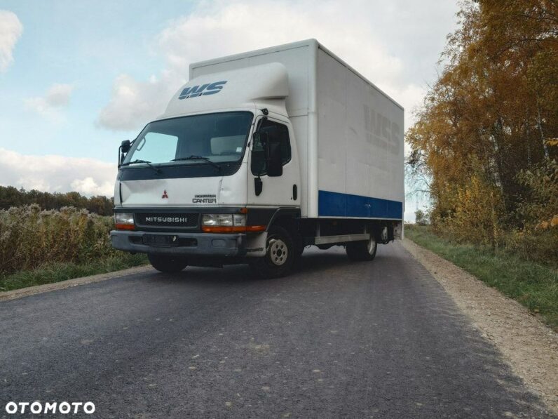 Mitsubishi Canter 3.0 (TURBO) * DMC 3.5T Kat.B * Kontener 4.2m * Winda * Możliwość montażu nowej wywrotki * Sprowadzony