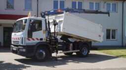 Iveco Euro Cargo 140E22K 6-cyl * DMC14T * Hds PM 8 4.2T * Przebieg 145oooKm * Mocny Kipper * Blokada Mostu * Wywrotka * Wywrot ***IMPORT***