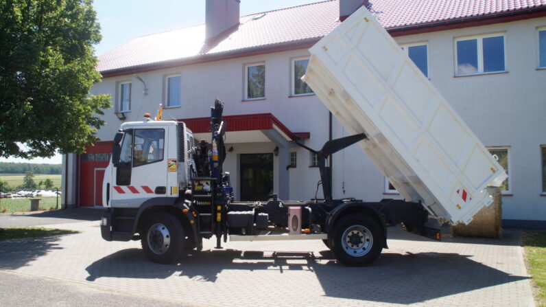Iveco Euro Cargo 140E22K 6-cyl * DMC14T * Hds PM 8 4.2T * Przebieg 145oooKm * Mocny Kipper * Blokada Mostu * Wywrotka * Wywrot ***IMPORT***