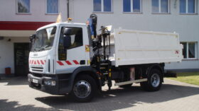 Iveco Euro Cargo 140E22K 6-cyl * DMC14T * Hds PM 8 4.2T * Przebieg 145oooKm * Mocny Kipper * Blokada Mostu * Wywrotka * Wywrot ***IMPORT***