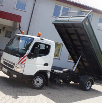 Mitsubishi Canter 35C150 * 3.0 * 150KM * DMC 3.5T * KAT.B * NOWA WYWROTKA * WZMOCNIONA WERSJA * Wywrot 3-stronny * Kipper * IMPORT
