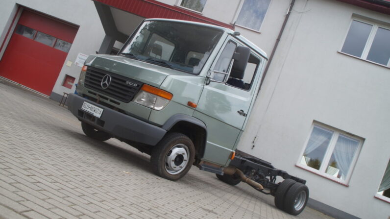 Mercedes-Benz Vario 512 2.9 (122Km) * Rama do zabudowy * DMC 3.5T Kat.B * Lakier Metalik * Lub zamontuje nowy Kipper * Wywrot 3-stronny * Wywrotka od Producenta