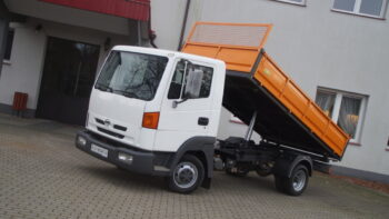 Nissan Atleon 3.0 * 120KM * DMC 3.5T * KAT.B * Przebieg 131oooKm * WZMOCNIONA WERSJA * NOWY KIPPER 3-STRONNY 3,8M * WYWROT* WYWROTKA * IMPORT