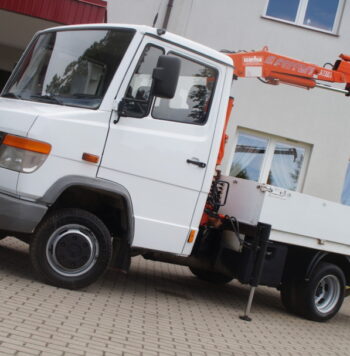Mercedes-Benz Vario 512 2.9 122KM 5-cyl * PRZEBIEG 96oooKm * HDS 1900Kg * DMC 3.5T * KAT.B * WZMOCNIONA WERSJA * MOŻLIWY NOWY KIPPER 3-STRONNY * WYWROT * NA ZAMÓWIENIE WYWROTKA * IMPORT