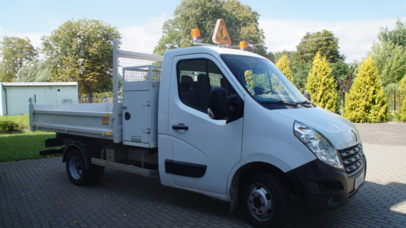 Renault Master 2.3 * Bliźniak * KLIMA * Wywrotka 3m * Skrzynka narzędziowa * NOWE OPONY * Kipper * Wywrot * BEZ RDZY * IMPORT