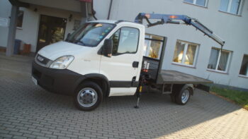 Iveco Daily 35C13 (122KM) * HDS PM * DMC 3.5T * KAT.B * KLIMA * WZMOCNIONA WERSJA * MOŻLIWY NOWY KIPPER 3-STRONNY * WYWROT * NA ZAMÓWIENIE WYWROTKA * IMPORT