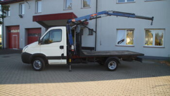 Iveco Daily 35C13 (122KM) * HDS PM * DMC 3.5T * KAT.B * KLIMA * WZMOCNIONA WERSJA * MOŻLIWY NOWY KIPPER 3-STRONNY * WYWROT * NA ZAMÓWIENIE WYWROTKA * IMPORT